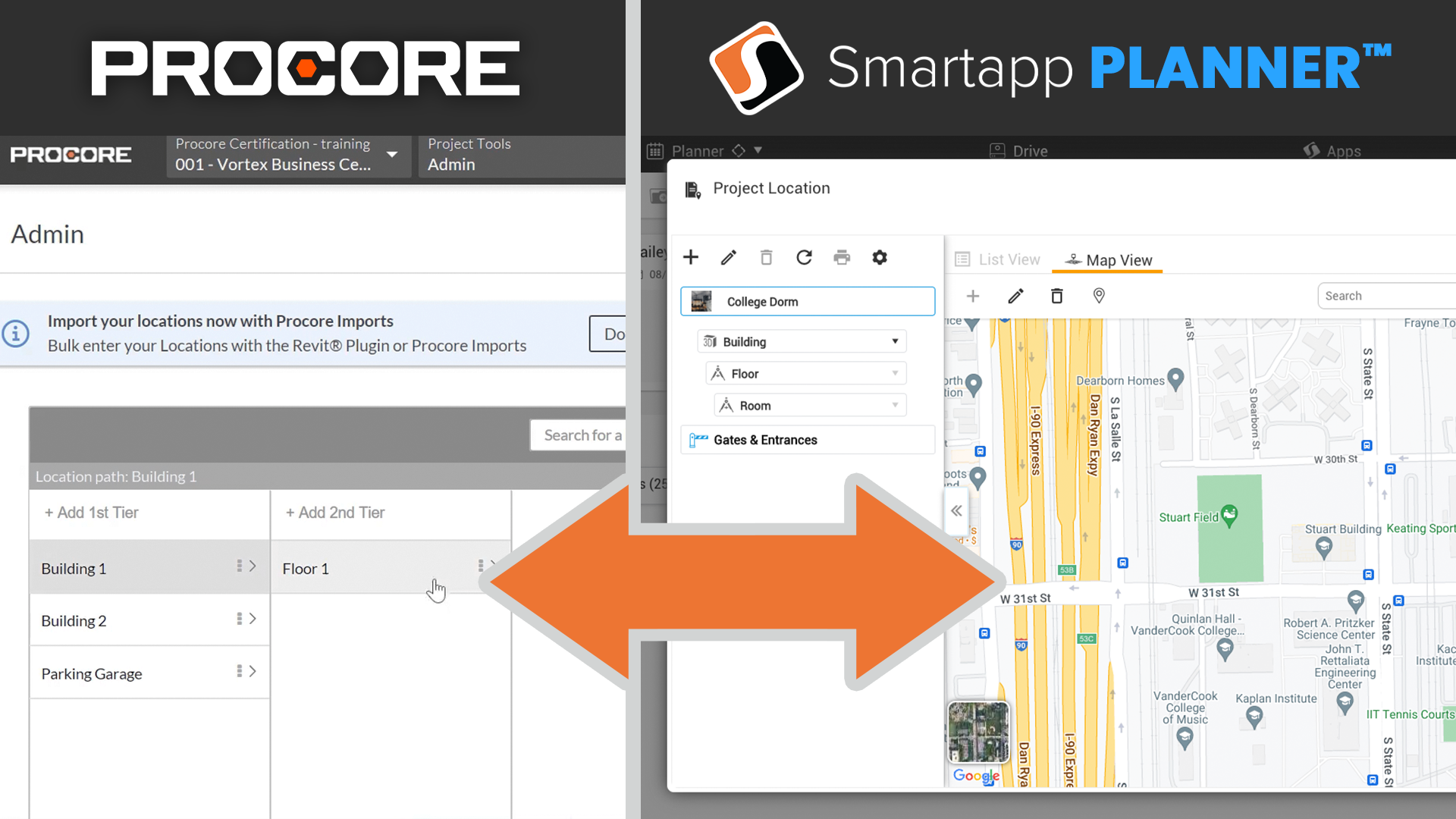 Procore Mapping